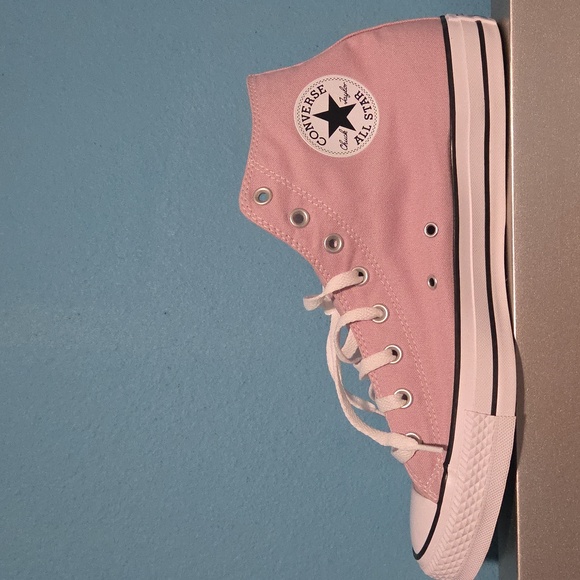 NWOB Converse CT All Star Hi A04542F Pink Casual Shoes Sneakers Size Mens US 13 - Picture 12 of 16